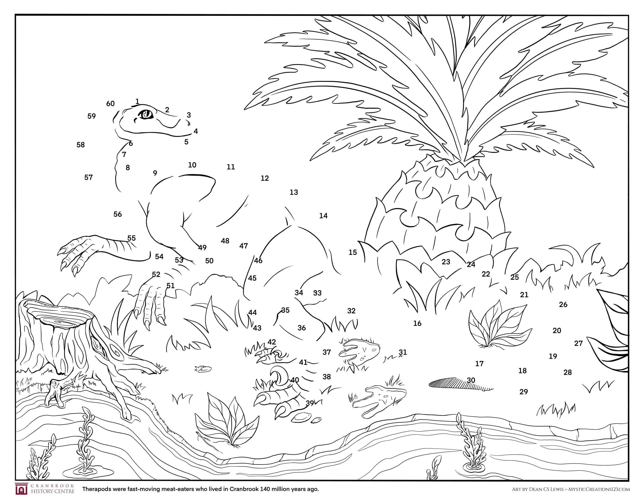 Connect the Dino-Dots