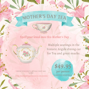 Mothers Day Tea - 3 - 4:30 - Table of 2